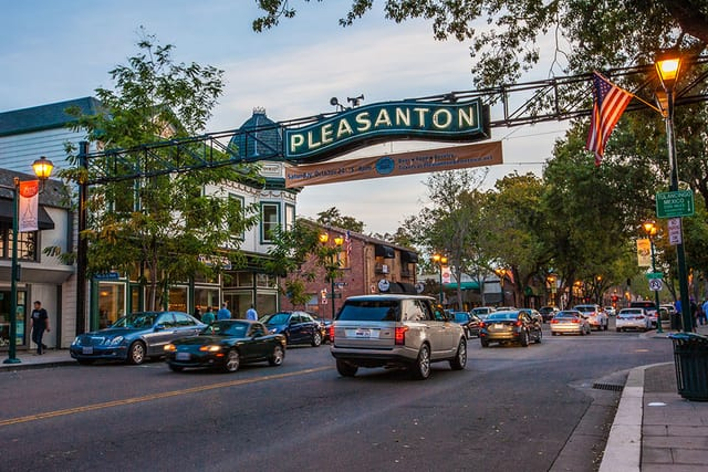 Pleasanton, CA afternoon